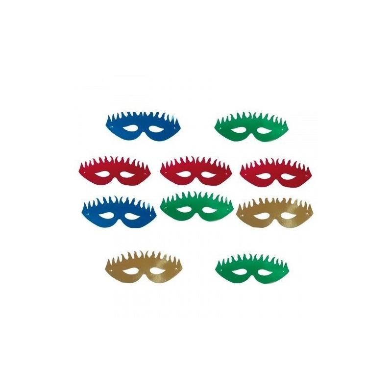 Antifaz señorita metalizado fantasia carton baratos
