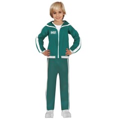 Disfraz chandal jugadorl juegol calamar para niño tallas 62353 8003558008476
