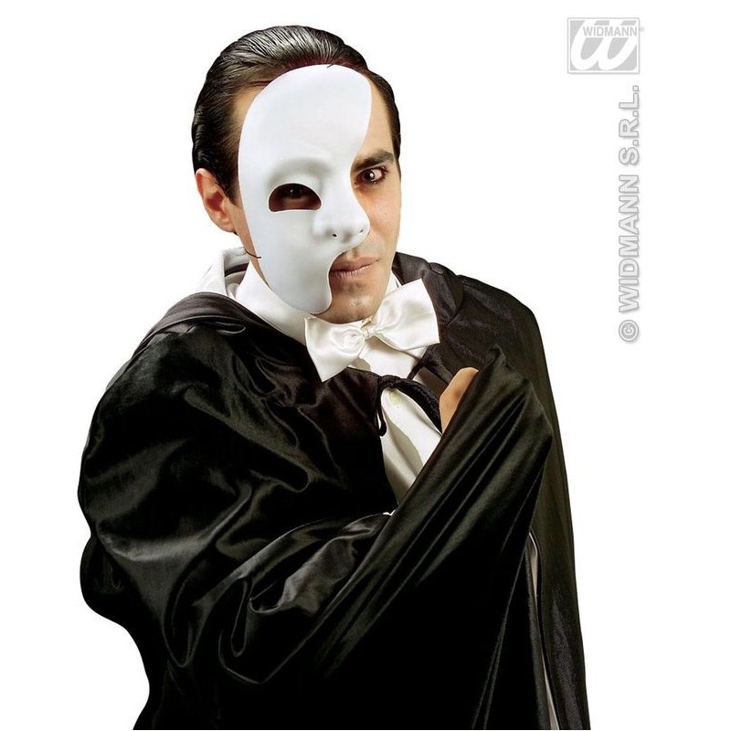 Mascara fantasma opera media cara