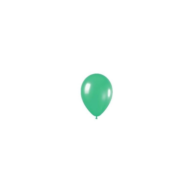 Globo verde fashion solido r-12  50 uds sempertex