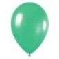 Globo verde fashion solido r-12  50 uds sempertex