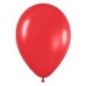 Globo rojo 015 sempertex 50 unidades de 30 cm R12