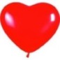 Globo corazon fashion rojo  r-12 50 uds sempertex
