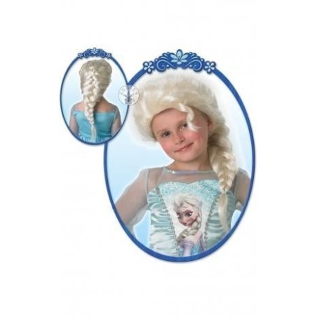 Peluca elsa reina de la nieves frozen 82686528658 52865