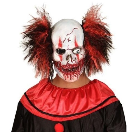 Mascara payaso sanguinario con pelo joker 8003558010196 1019
