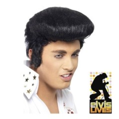 Peluca elvis presley deluxe original rey del rock 5020570421017 42101