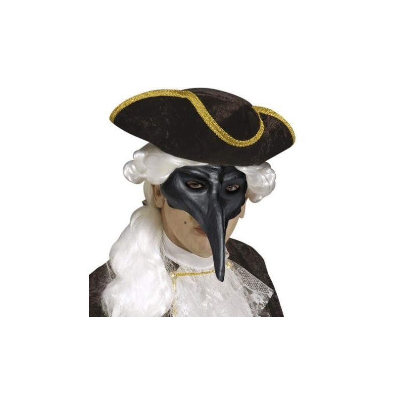 Mascara veneciana pico de ave payaso ju