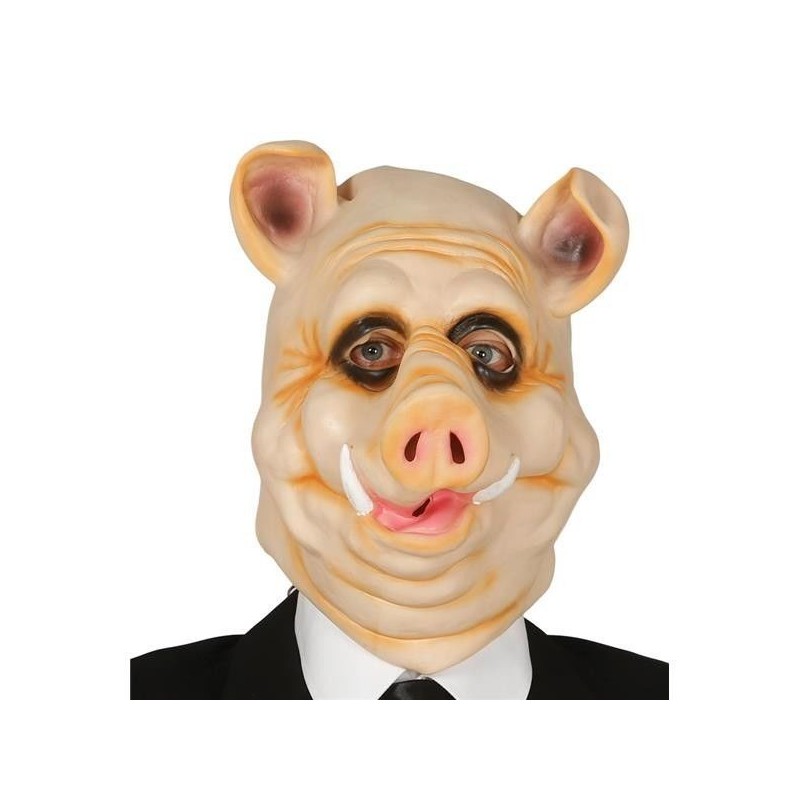 Careta de cerdo mascara chon saw