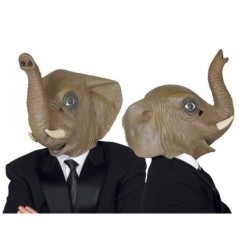 Careta elefante mascara dumbo con trompa y cuernos 8434077024539 2453