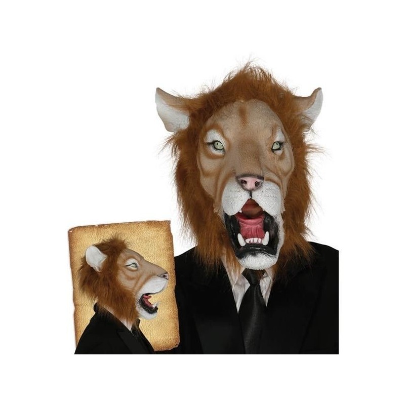 Careta leon mascara rey de la selva