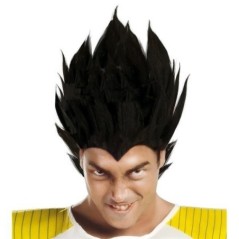 Peluca vegeta guerrero espacial negra 8434077049709 4970