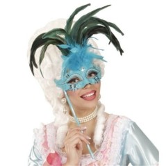 Mascara veneciana con palo azul decor 8003558047062 4706