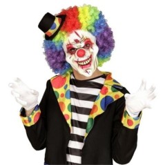 Mascara payaso asesino media careta terror 8003558008339 833