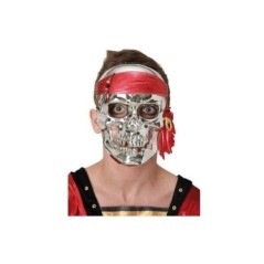 Careta calvera pirata metalica 8423667090177 101398