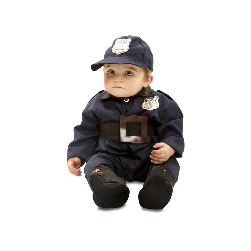Disfraz policia bebe 7-12 meses infantil