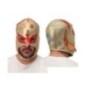 Mascara luchador dorada