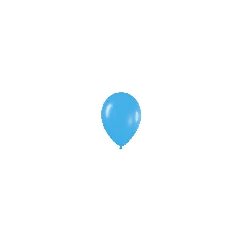 Globo azul fashion solido r-5 100 uds sempertex