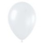 Globo blanco satinado 100 uds sempertex 12,5 cm