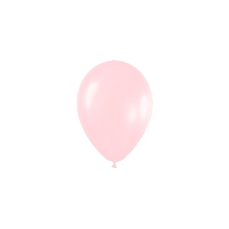 Globo rosa satinado r5 125 cm 100 unidades latex sempertex
