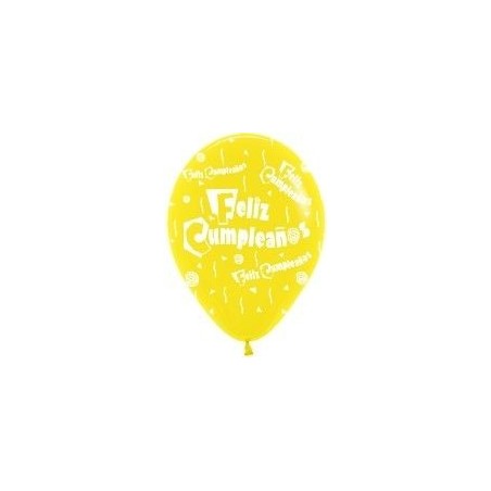 Globos cumpleaños 10 unidades r5 125 cm 7703340109473 R5 CUM I