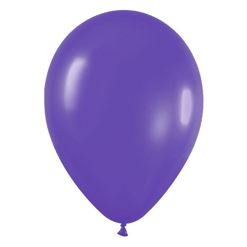 Globo violeta fashion solido r5 125 cm 100 unidad