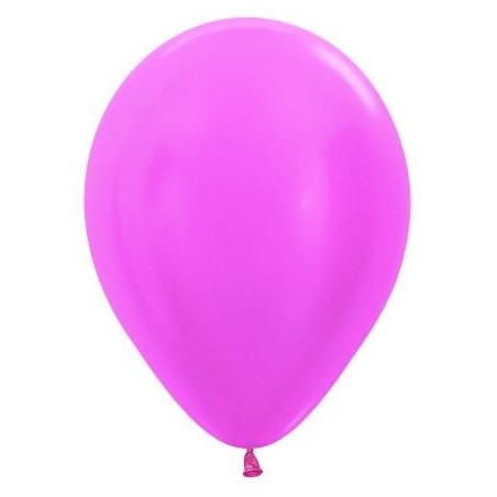 Globo Sempertex R12 30 cm Satin Fucsia 50 uds 7703340237312 R12 412