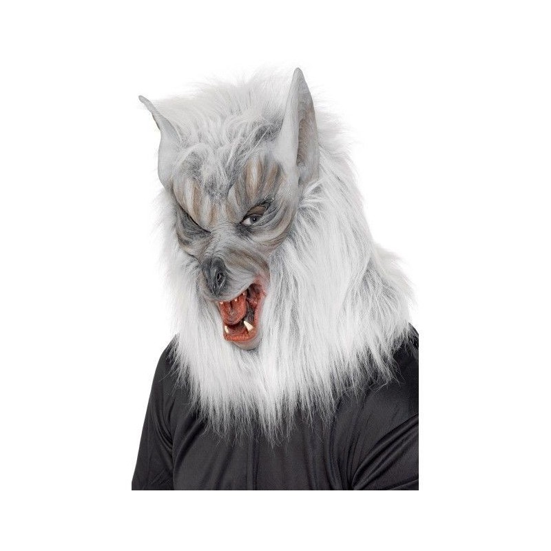 Careta lobo gris mascara de licantropo
