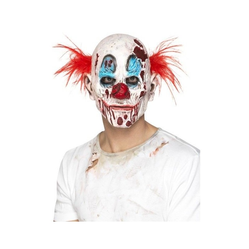 Careta de payaso asesino en foam deluxe