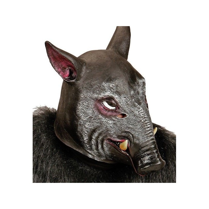 Mascara de jabali cabeza completa para adulto