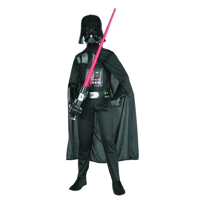 Disfraz Darth vader con mascara infantil tallas