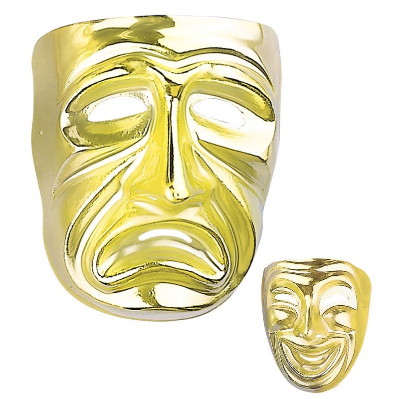 Mascara carnaval triste o alegre veneciana