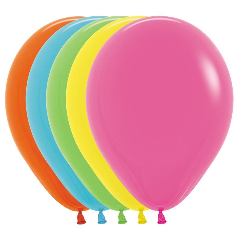 Globos sempertex colores surtidos tropicales 50 uds de 30 cm 12383839
