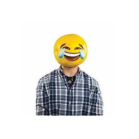 Mascara Emoji lagrimas triste cabeza entera de latex 718856158126 08995FR