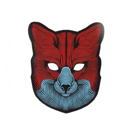 Mascara lobo luz led cambia con la musica 8422259594284 59427AT