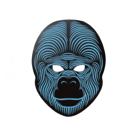Mascara gorila luz led cambia con la musica 8422259594284 59428AT