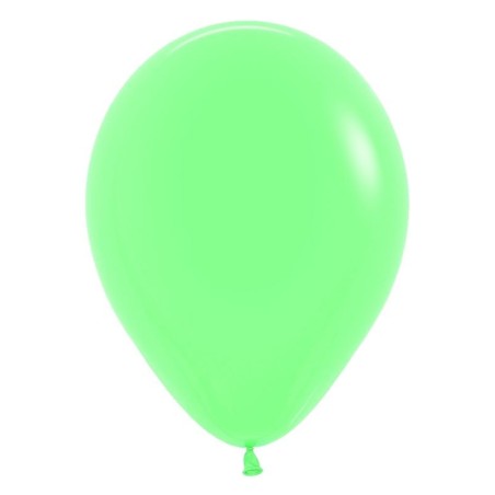 Globo verde Menta Sempertex 30 cm 12" 50 unidades 7703340253497 R12 026