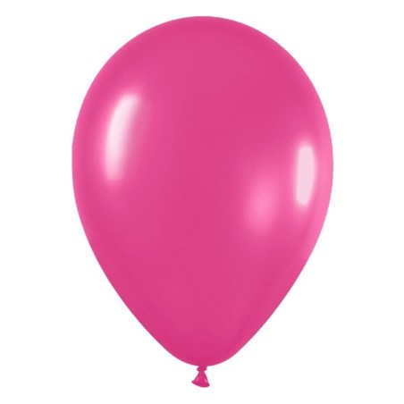 Globo Sempertex R12 30 cm Metal Fucsia 12 unidades 7703340238135 R12 512 12