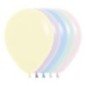 Globo Sempertex R12 30 cm colores pastel surtidos 50 uds