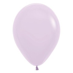 Globo Sempertex R12 30 cm Lila pastel 50 uds 7703340155784 R12 650