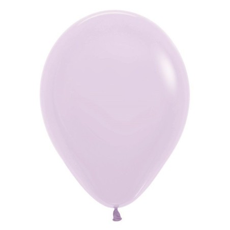 Globo Sempertex R12 30 cm Lila pastel 50 uds 7703340155784 R12 650