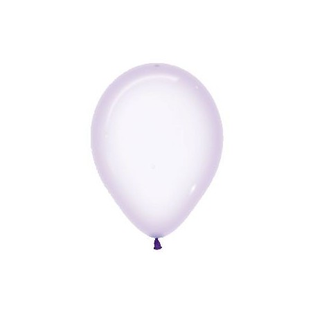 Globos cristal pastel lila 50 uds 30 cm sempertex 7703340164069 R12 350