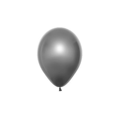 Globos Duo plata cristal + solido 25 uds 30 cm 7703340158839 R12 DUO481