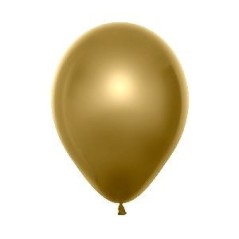 Globos Duo oro cristal + solido 25 uds 30 cm 7703340158853 R12 DUO570