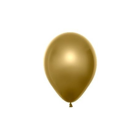 Globos Duo oro cristal + solido 25 uds 30 cm 7703340158853 R12 DUO570