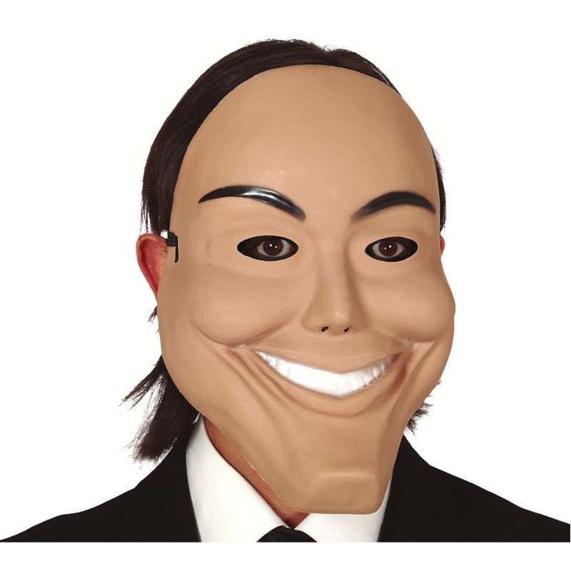 Mascara la purga hombre sonriente barata