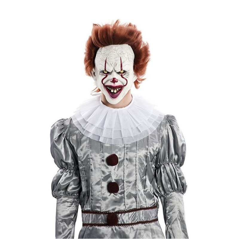 Máscara payaso diabólico similar a IT