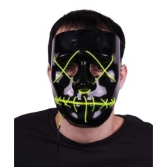 Máscara la purga con luz halloween 8423667141794 108538