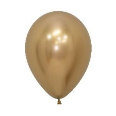 Globo Reflex Sempertex oro 50 uds de 30 cm R12 7703340169644 R12 970