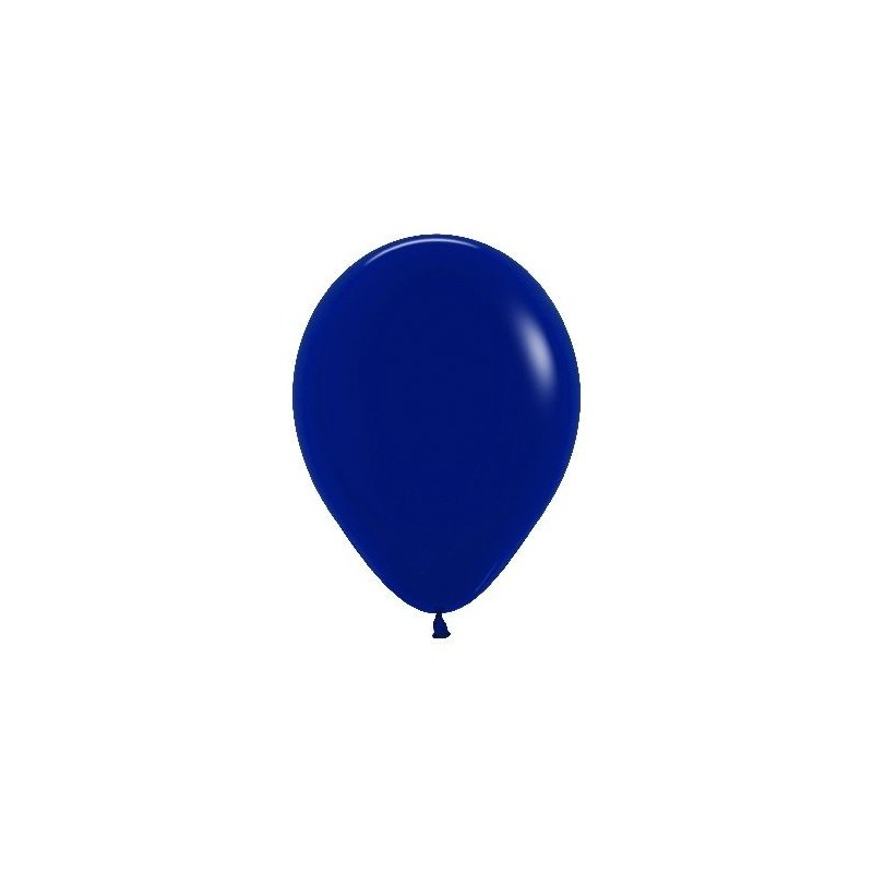 Globo R5 Azul naval osculro 100 uds 12,5 cm
