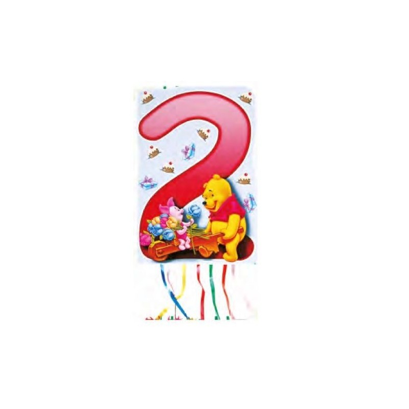 Piñata Winnie The Pooh numeros 33x46 cm
